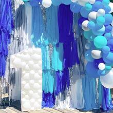 Crepe Paper Streamers 10 Rolls 820ft Pack Of Crepe Paper Pastel Blue Party Streamers For Birthday Decorations Wedding Decorations And Event Decorations With 1.8 In X 82 Ft Per Roll Ideal For Indoor And Outdoor Celebrations With Vibrant Colorful Tassels And Easy To Hang