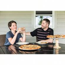 Bakeware Molde para pizza de acero aluminizado, 12 pulgadas - 30.5 cm (12 pulgadas) - Ver 4