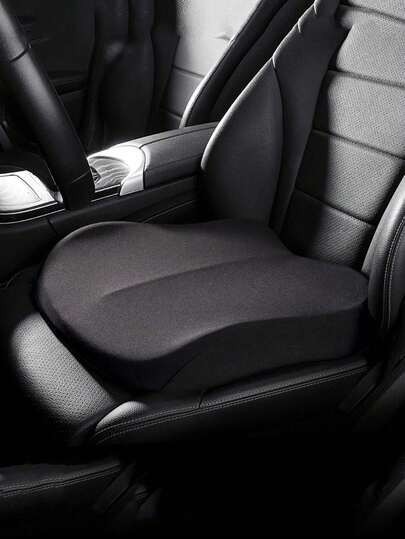 1 pieza Cojín elevador para asiento de coche, Cojín individual para el asiento del conductor, Universal para todas las estaciones, Adecuado para hombres y mujeres