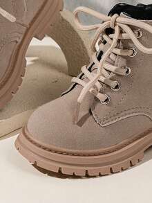 Children's Autumn/Winter New Anti- Fashion Versatile Classic Boots - Khaki - View 6