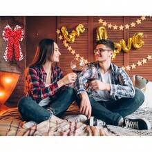 Luxury Black Gold Halloween Wreath Bow - Large Wired Decor Front Doors, Holiday Trees Festive Indoor Outdoor Decorations, 11.42x20.87 Inch - G 型 - 查看 6