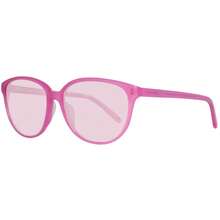 United Colors of Benetton BN231S84 gafas de moda, Pink, 56 para Hombre - Rosa Fucsia - Ver 2