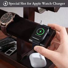 ProCase Wood Watch Display Stand Holder For Men Wristwatch Tower With TBar Design Hanging Rack Wooden Wrist Watch Tree 2 Tiers Darkbrown