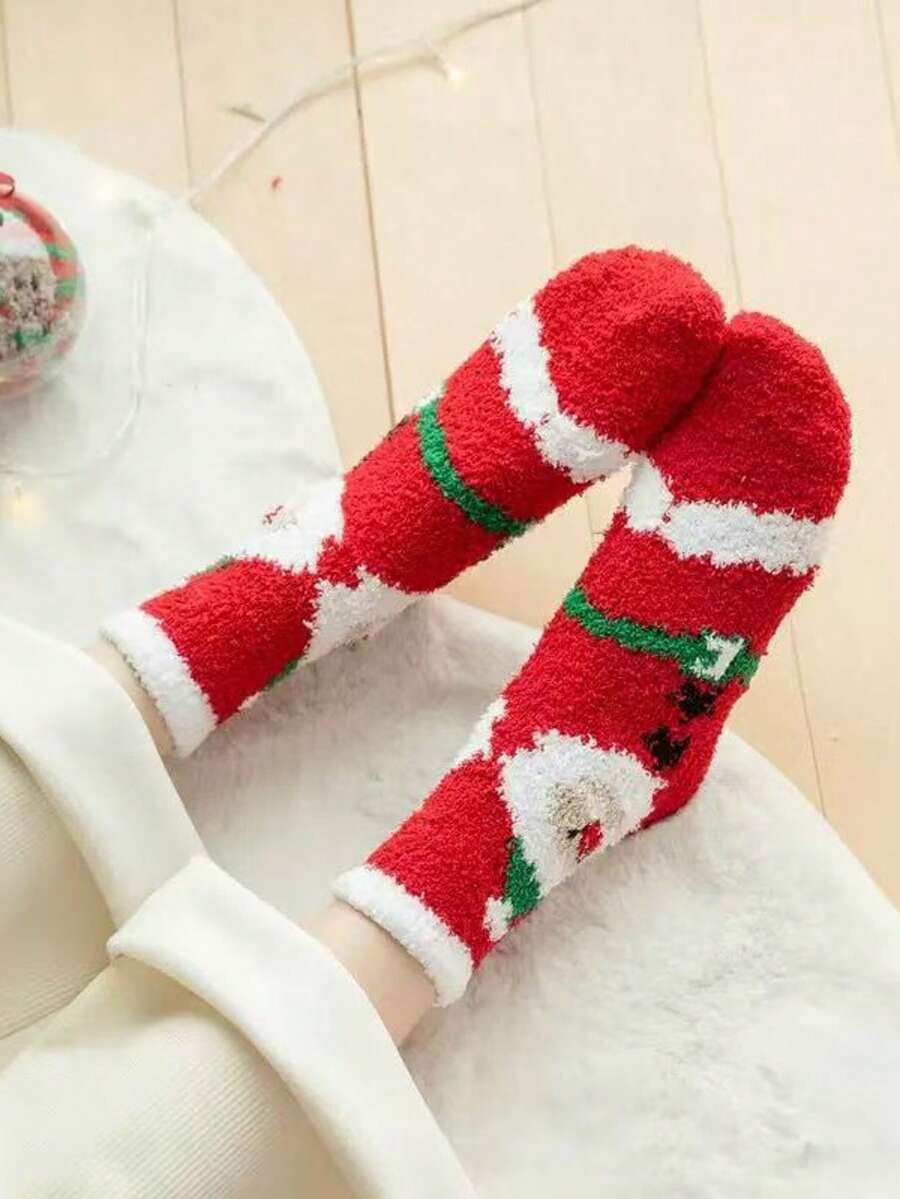 Christmas Socks Woman Funny Santa Claus Christmas Snowman Socks Kawaii Cartoon Animal Girl Cute Novel Christmas Gift Socks