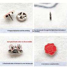 60pcs Reusable Snap Buttons - Instantly Detachable For Pants, Dresses And Jacket Sets | Fashion Accessory, Waist Adjuster, Seamless Replacement Kit - Multicolor - View 8