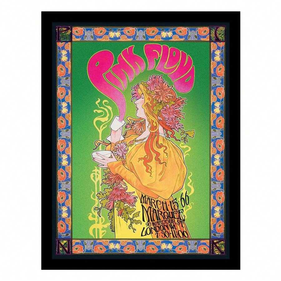 PINK FLOYD Framed Poster (Multicoloured) - 100% Mixed - (PM10892) - Multicolor - View 1
