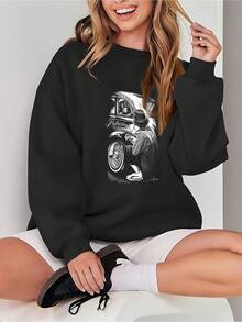Gonzales Men's Reflections Lowrider Skull DGA Art T Hoodie_2192_t1 - 黑色 - 查看 1