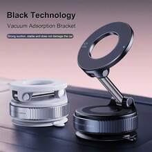 Compatible With IPhone, Android Phone, Gift For Birthday, Family, Friends For Summer Car Accessories Strong Load-Bearing - Black - View 1