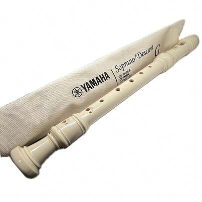 Flauta Doce Soprano Germânica Profissional Y amaha YRS23G