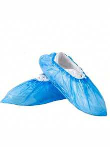 100pcs/50pcs Disposable Shoe Covers, Suitable For Cleaning Supplies, Travel Hotels, Outdoor Cycling, Blue Shoe Covers, Keep Shoes Dry On Rainy Days, Shoe, Spring Summer Picks, Brides Maid Gifts, Room, Bedroom Decor, Bedroom Decor, Beach, Travel, For Men, For Women, Vacation,Women's Day,Travel Essentials,Wedding Favours,Y2k,Bedroom,Car Accessories Women,Kitchen Decor - Multicolor - View 8