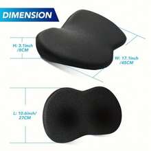 Car Seat Cushion Truck For Coccyx Tailbone Pain Relief Car Pillow For Car Seat Driver Adjustable Strap And NonSlip Bottom
