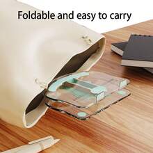 Soporte ajustable de acrílico para tableta y teléfono, compatible universalmente, diseño plegable y portátil, con múltiples opciones de color, regalo del Día de San Valentín - Multicolor - Ver 9