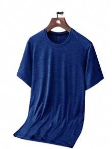 Men T-Shirts - 藍色 - 查看 9