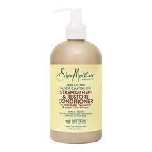 Shea Moisture Acondicionador con Aceite de Ricino Negro de Jamaica, Fortalece, Restaura, Desenreda, Hidrata, Limpia, Mejora las puntas abiertas, Reduce roturas - Café - Ver 7