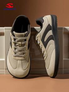 HOBIBEAR 2025 New Women Casual Sneakers, Fashionable Minimalist Versatile Flat Shoes, Wide Toe Women Skateboard Shoes, Suitable For All Seasons - Light Brown - View 3