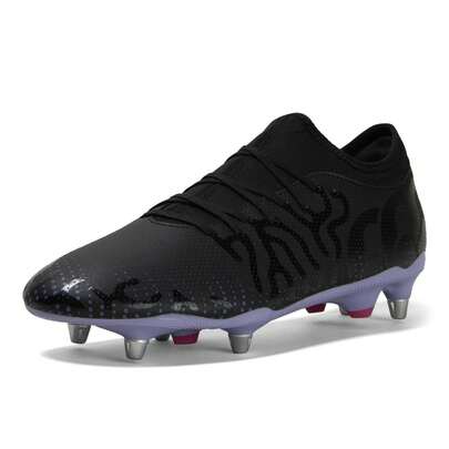 Canterbury of New Zealand Unisex Adult Speed Infinite Team Soft Ground Rugby Boots (Black/Silver) - 100% Mixed - (RD3454)