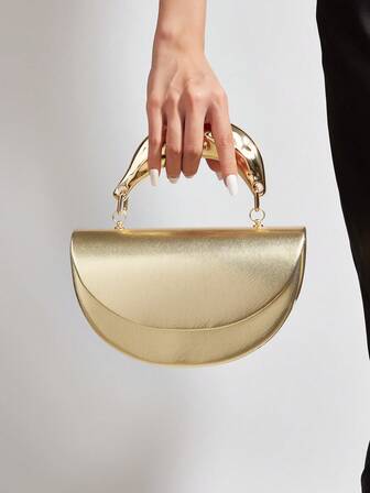 Bolso de mano elegante para mujer, bolso de embrague minimalista con cadena, bolso de lujo ligero para fiestas/eventos, regalo de cumpleaños perfecto para la novia, adecuado para fiestas, bodas, bailes de graduación, cenas formales. Se puede combinar con vestidos de fiesta, vestidos de noche y vestidos de lentejuelas.
