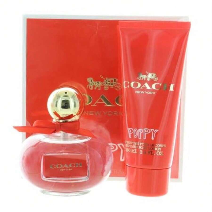 Coach Poppy 2Pcs Gift Set By Coach For Women - 白色 - 查看 1