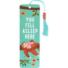 You Fell Asleep Here Beaded Bookmark - mặc định - Xem 4