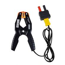 69140 - Termmetro tipo K, abrazadera de temperatura para HVAC/multmetro, sondas de sensor de temperatura de - 40 200 compatible con Klein Tools