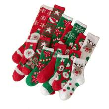 Christmas Socks Woman Funny Santa Claus Christmas Snowman Socks Kawaii Cartoon Animal Girl Cute Novel Christmas Gift Socks