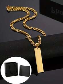 1 pieza Collar para niños, Collar personalizado con letra, Opción de regalo, Letra, Grabado, Exquisito, Colorido, Lindo, Encantador, Casual, Personalizado único, Hecho a medida, Regalo para adolescentes, Favorito de él y ella, Regalo adecuado para hijo e hija