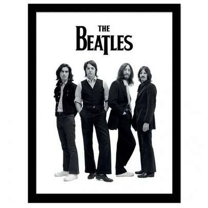 The Beatles Group Shot Framed Poster (Multicoloured) - 100% Mixed - (PM10553)