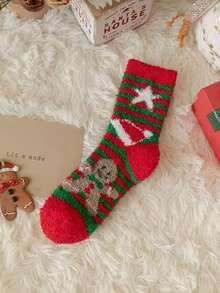Christmas Socks Woman Funny Santa Claus Christmas Snowman Socks Kawaii Cartoon Animal Girl Cute Novel Christmas Gift Socks