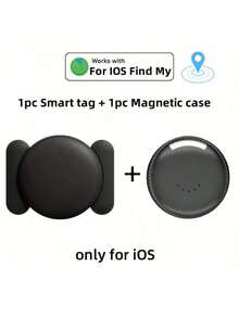 Mini Car Tracker, Car Tracking Device, Mini Hidden Car Tracker, Suitable For GPS, Airtag Apple Version, AirTag Locator, Global GPS Tracker | No Monthly Fee, Magnetic Protective Case For AirTag, Compatible With "Apple Find My" (IOS Only) For Tracking Cars, Keys, Wallets, Luggage, Bicycles Anti-Loss Reminder Tracking Locator - Multicolor - View 16