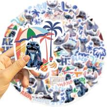 50PCS Disney Kawaii Stitch Movie Graffiti Stickers Waterproof Decal Toys Decoration Laptop Cell Phone Case Gift