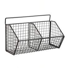 Multi-Function Kitchen Storage Rack, Wall-Mounted Vegetable & Spice Organizer Rack, Hanging Basket For Food Storage Kitchen Items Kitchen Accessories Kitchen Tools - Multicolor - View 8