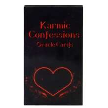 Confession Oracle Cards: Card Game, Daily Self-Discovery Oracle Cards, Suitable For Party Entertainment, Suitable For Players Aged 14 And Up, And A Valentine'S Day Gift.