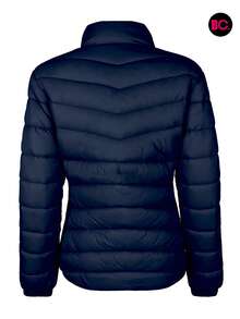 Chamarra Para Dama Casual Acolchada Capitonada De Moda - Azul Marino - Ver 5