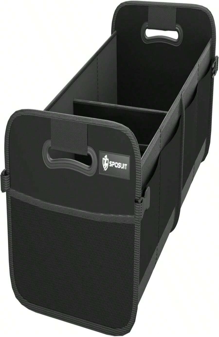 Sposuit Trunk Organizer For Car - 70L Collapsible Car Storage With 11 Pockets &Amp; Reinforced Handles, SUV Trunk Organizers For Grocery Cargo(Black) - ColorA - 查看 1