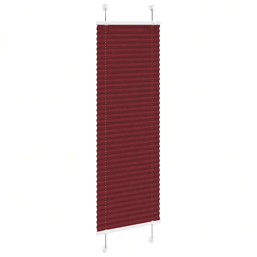 Tenda rossa bordeaux 50x150 cm Larghezza del tessuto 49,4 cm - Rosso - Visualizzare 1