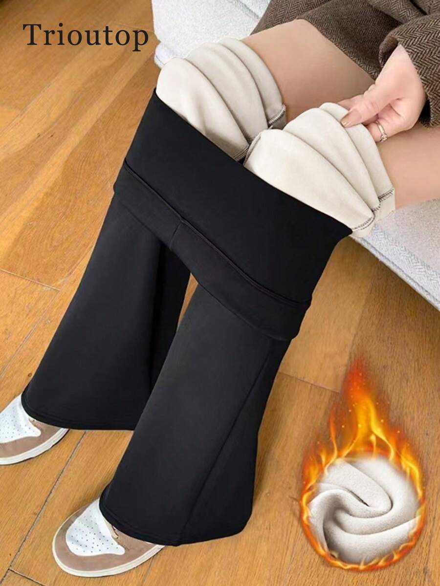 高腰外穿收腹显瘦新款阔腿瑜伽春秋冬打底裤