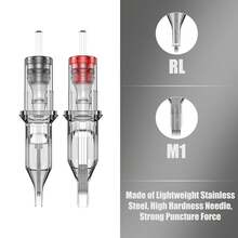 DQFART Wireless Tattoo Gun Kit, Includes Tattoo Machine, Power Supply, All-In-One Tattoo Pen, Complete Tattoo Set (Tattoo Needles, Tattoo Ink, Tattoo Supplies), Suitable For Beginners And Tattoo Artists - Multicolor - View 7