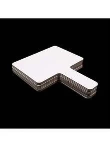 10 Pieces Dry Erase Answer Paddles Handheld Double Sided Paddles Mini White Boards Small White Board Dry Erase Signs Auction Paddles For Students Classroom Voting Games - Multicolor - View 8