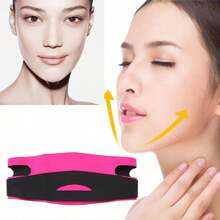 Fashionable Face Lifting Strap - Small V-Shaped Face Shaping Tool, Comfortable Ice Silk Material, Daily Face Lifting Mask, Hot-Selling Cross-Border Product