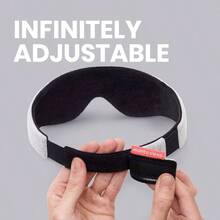 Strap u2013 Correa para Antifaz, Compatible con Todas las Copas, Ajuste Personalizable, Material Suave y Transpirable, Duradera, para Dormir, Viajes y Siestas - Gris - Ver 7