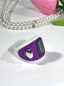 New Multicolor Manual Finger Press Electronic Counter, Suitable For Educational Counting, Warehouse Counting Devices, Circular Counting, Christmas, Halloween, Thanksgiving, Game Gifts And More - Multicolor - View 23