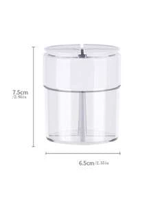 1 件 4 合 1 香料盒，多隔层香料罐，多功能香料容器，透明 PP 创意厨房香料盒，用于盐、糖、胡椒，圣诞礼物 - 彩色 - 查看 6