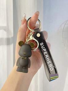 1 件卡通钥匙扣可爱钥匙挂件适用于汽车、包包、创意公仔钥匙圈装饰汽车配件包包饰品