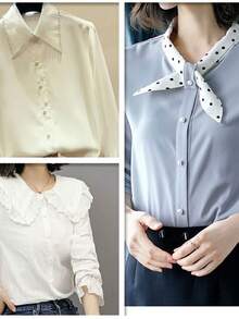 5/10 قطعة أزرار ذات ملمس اللؤلؤ - أزرار قابلة للتعديل بدون خياطة، أزرار كروية لامعة للزينة، مناسبة للقمصان والفساتين والسترات والأعلى، متينة وسهلة التشغيل، أزرار بريق عصرية، أزرار رأس مسطحة أنيقة، مناسبة للكارديجان والمعاطف