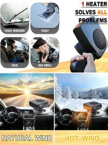 Car Defroster Car Heater Windshield Heater Fast Heating And Cooling Device Portable And Automatic 200W Suitable For Small And Large Vehicles