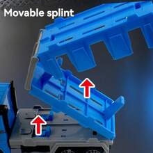 Children's Transport Truck Race Track Toy, Foldable Double-Deck Transport And Storage, One-Click Pop-Up Inertial Slide Track Racing Car, Parent-Child Interactive Multiplayer Game, Suitable Birthday Gift For Boys And Girls 3+ Years Old (Includes 8 Toy Cars, Styles And Colors Random) - Multicolor - View 9