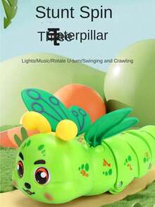 Baby Musical Electronic Learning Toy, Educational For 3+ Years Old Toddlers, Crawling And Head Up Practice, Accessories And Colors Are Random - Multicolor - View 4