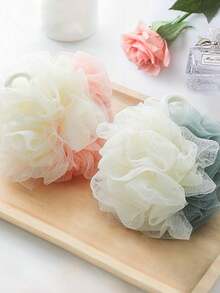 1/3/5 Stück - Luffa Schwamm Duschschwämme Badeschwämme Netzbälle für Damen und Herren, Badzubehör, Körperwaschbürste, weicher Körperpeeling-Schwamm. Zum Peelen, Reinigen und Beruhigen der Haut.