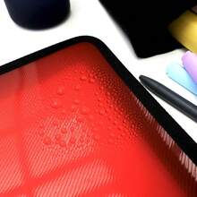 Zipper Binder A4 3O Ring 25mm With Carry Handle Translucent Red