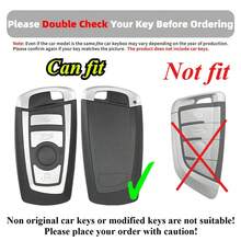 1 Pc TPU Car Key Protection Cover Fit For BMW 1 3 5 7 Series X1 X3 X4 X5 X6 F10 F20 F30 F34 F11 F15 F16 F25 F31 M3 M4 E34 Accessories - Transparent Series - View 6